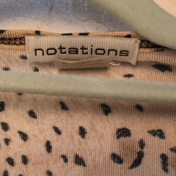 Notations Brown Leopard Print Long Sleeve Top - Picture 2 of 5